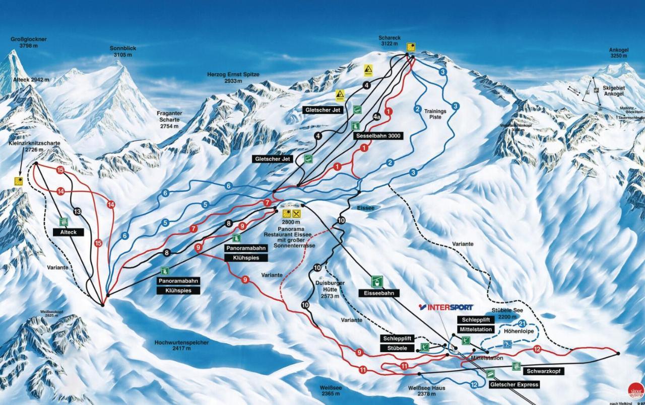 Apartment Moelltaler Gletscher 8 Ausserfragant المظهر الخارجي الصورة